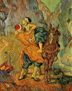 painting: The Good van Gogh Samaritan, by Vincent