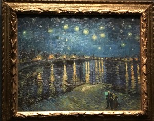 Starry Night Over the Rhone by Vincent van Gogh Photo: Mary van Balen