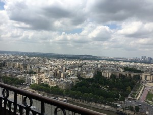 Paris from Eiffel Tower Photo: Mary van Balen