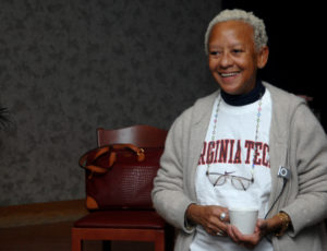 Photo of poet Nikki Giovanni